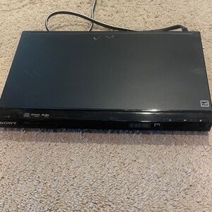 Sony Black DVD Player with Digital Display